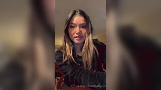 Babyjey Checking What She Bought After Shopping Onlyfans Leaked Video