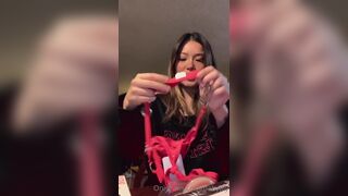 Babyjey Checking What She Bought After Shopping Onlyfans Leaked Video