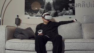 Deerlong Blowing Boyfriend And Sit On His Cock While He Watch Vr Porn Onlyfans Leaked Video