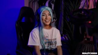 Clara Trinity Is A Gamer Girl Who Takes A Break To Gets Fucked Hardcore