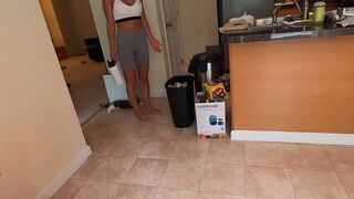 Nicole Doshi Get Horny And Begs Her Roommate To Suck And Fuck