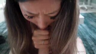 Aeries Steele The Asian Teen With Her Small Boobs Rides Her Big Dick Boyfriend