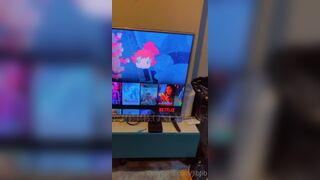 Jibjib Watching Netflix While She Enjoy Fingering Her Tight Pussy Onlyfans Leaked Video