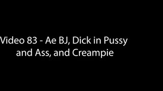 Ae.thai Sucking Big Dick And Getting Her Dark Black Tight Pussy Fucked Doggy Style Onlyfans Leaked Video