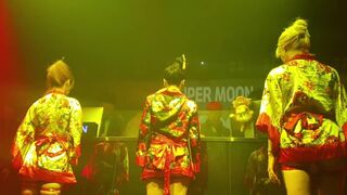 Clubsupermoon Fly With Me Chick Wearing Kimono Striptease Dancing Video