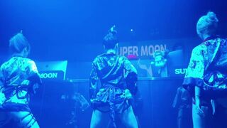 Clubsupermoon Fly With Me Chick Wearing Kimono Striptease Dancing Video