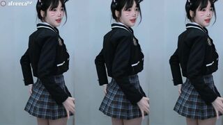 Se Yeon Mini Skirt Schoolgirl Dancing Afreecatv Stream Leaked Video
