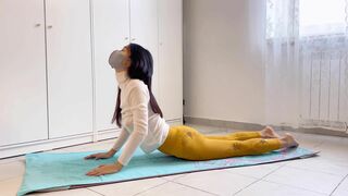 Thejessiejiang Cashmere Try On Full Body Yoga Flow See Through Asian Nipples Leaked Video