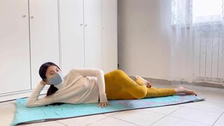 Thejessiejiang Cashmere Try On Full Body Yoga Flow See Through Asian Nipples Leaked Video