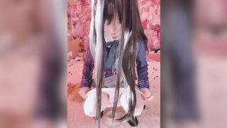 Xidaidai Cosplay Babe Peeing In Her Tea Leaked Porn Video