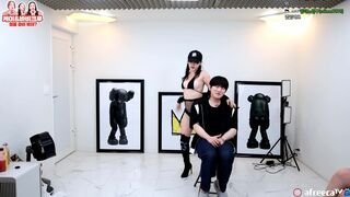 Jini&jane In Mini Bikini Super Hot Dance For Her Boyfriend In Afreecatv Stream Leaked Video