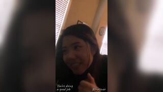 Student From Malaysia Trying Out Deepthoat And Fucked Raw Doggystyle Leaked Video