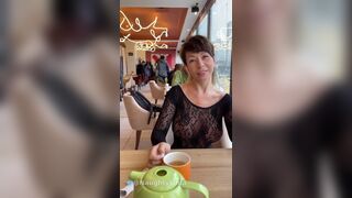 Naughtylada Asian Milf Teasing Wearing See Through In Public Restaurant Leaked Video