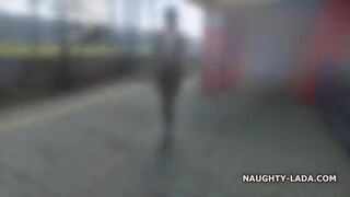 Naughtylada Showing Her Tight Milf Boobs Near Highway Leaked Video