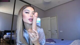 Cute Mixed Asian Babe Shows Her Hot Body On Live Stream Leaked Video