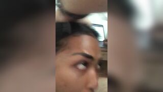 Sexy Petite Asian Blowing Her Boyfriend While Working And Got Throat Cumed Leaked Video