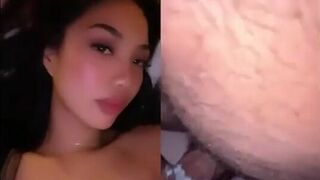 Amazing Asian Model Sucks A Big Cock And Gets Her Pussy Drilled By A BWC