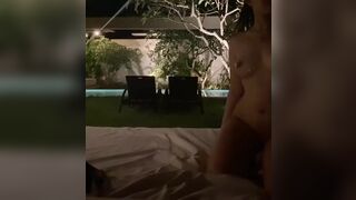 Naughty Asian Babe Twerks On a Cock At Night Cam Leaked Video