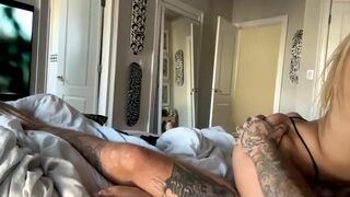 Horny Asian Hoe Plays With a Cock And Gets Fucked Video