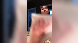 Teen Asian Tiktoker Shows Her Big Boobs At The Mirror Leaked Video