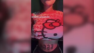 Asian Sexy Babe Exposing Juicy Boobs Video