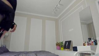 Slutty Asian Hoe Showing Off Her Booty Cheeks Video