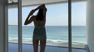 Hot Asian In a Hot Night Dress Exposing Video