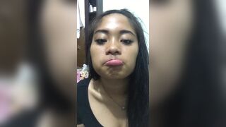 Asian Gf Flashing Boobs For Bf Video