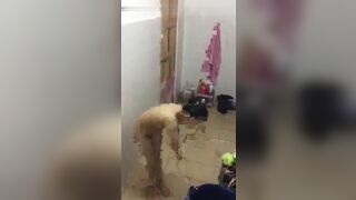 Asian Hot Teen gets Caught On a Spycam While In Bathroom Leaked VIdeo