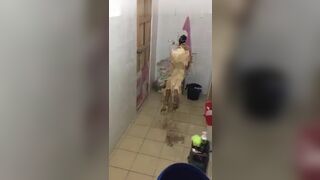 Asian Hot Teen gets Caught On a Spycam While In Bathroom Leaked VIdeo