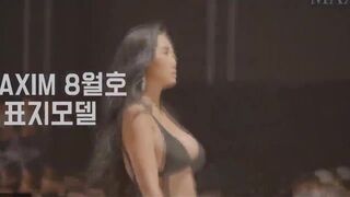 Busty Hot Asian Model babes In Lingerie Showing Off Video