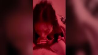 Asian Horny Chick Doing a Sexy Blow For Bf VIdeo
