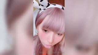 Kumikomizk Horny Asian Slut Showing Off Her Small Boobs Onlyfans Video