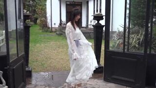 Cute Asian Babe Showing Off With Various Type Of Hot Clothes Video