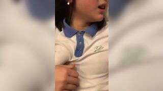 Shy Asian GF Getting Pounded By Her BF's Big Cock Video