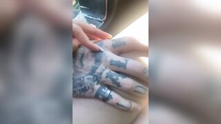 Horny Asian GF Sucking Her BF's Big Cock During The Trip Video