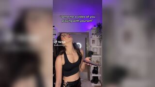 Babyminaox Sexy Petite Asian Beauty Fooling Around Hot Tiktok Video