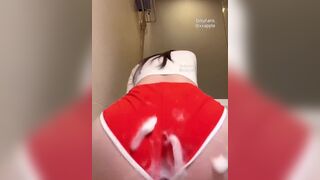 Xapplee Asian Slut Shaking Her Fat Ass Onlyfans Video