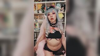 Cute Asian Doll Showing Off Solo In A Room Video