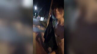 Asian Slutty Girl Walking Nude In Public Video