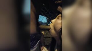 Asian Wife Giving Head In Public Video
