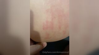 Kimsominof Amateur Babe Cumshot On Asshole Leaked OnlyFans Video