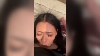 Nerdy Wife Taking Huge Dick In Mouth Video