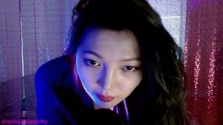 Spicyasiankitty Horny Asian Babe Exposing Her Juicy Tits On Live Video