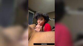 Asian Teen With Curly Haired Sucking A Big White Cock Hard Video