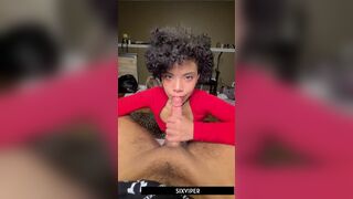 Asian Teen With Curly Haired Sucking A Big White Cock Hard Video