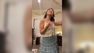 Cute Petite Asian Dancing and Showing Off Her Hot Body Video