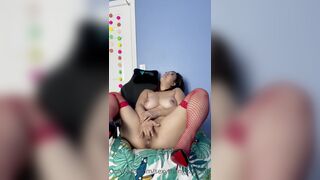 Sexythangyang Big Titty Whore Jumping On The Huge Dildo Onlyfans Video
