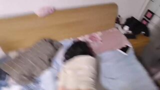 Asian Teen Gets Her Pussy Creampied By Her Boyfriend Video