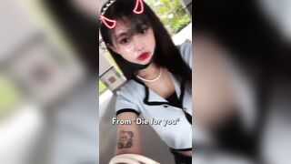 Natashaznrl Pretty Asian Tiktoker Hot Video